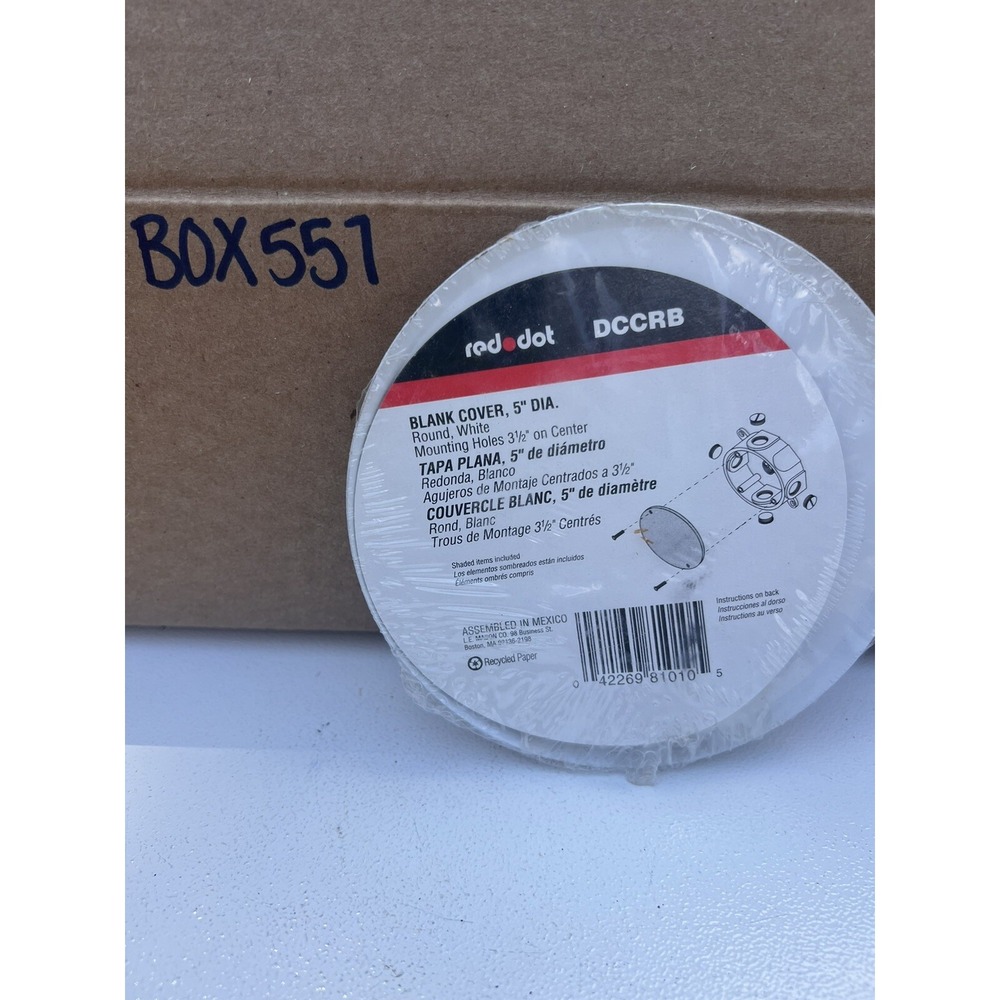 Red Dot DCCRB Round Cover